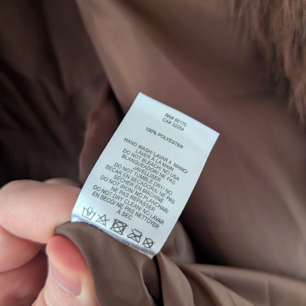 Anthropologie Faux Fur Brown Vest - Picture 10 of 10